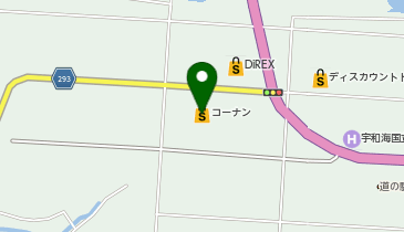 ホームストック御荘店の地図画像