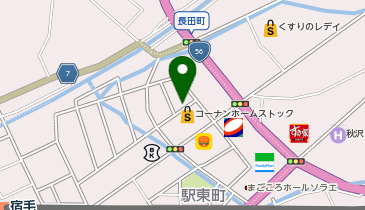ホームストック宿毛店の地図画像