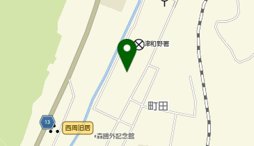 ホームストック津和野店の地図画像