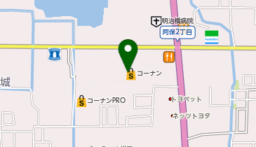 コーナン松原市役所前店の地図画像