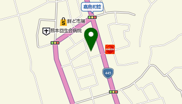 コーナンPRO嘉島店の地図画像