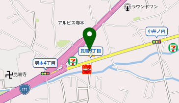 コーナンPRO伊丹昆陽店の地図画像