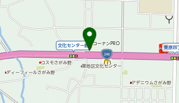 コーナンPRO246座間店の地図画像
