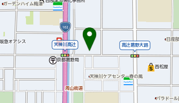 コーナンPRO天神川高辻通店の地図画像