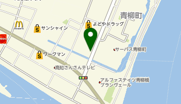 コーナンPRO高知青柳店の地図画像