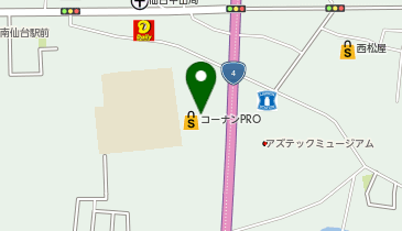 コーナンPRO中田店の地図画像