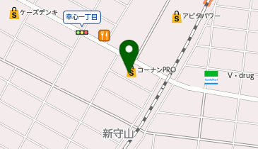 コーナンPRO新守山店の地図画像