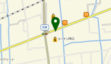 コーナンPRO岡山久米店の地図画像