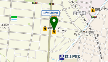 コーナン都島店の地図画像