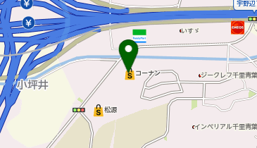 コーナン吹田インター青葉丘店の地図画像