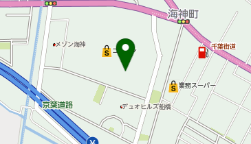 コーナン京葉船橋インター店の地図画像