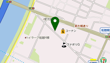 コーナン江戸川船堀店の地図画像