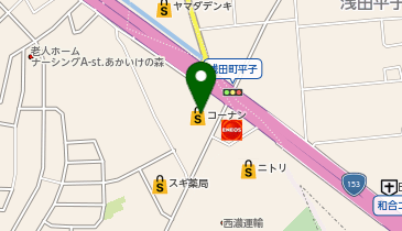 コーナン日進店の地図画像