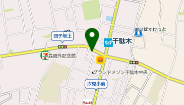 ポニークリーニング 千駄木店の地図画像