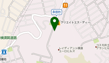 ポニークリーニング 横浜永田台店の地図画像