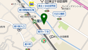 ポニークリーニング 星天qlay店の地図画像