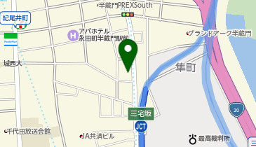 ポニークリーニング 半蔵門店の地図画像