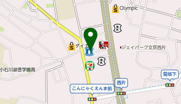 ポニークリーニング 小石川1丁目店の地図画像