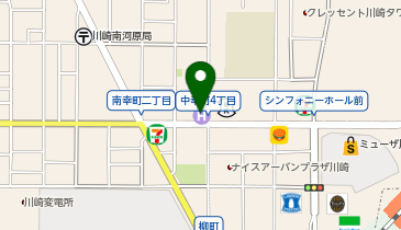 ポニークリーニング 川崎南幸町店の地図画像