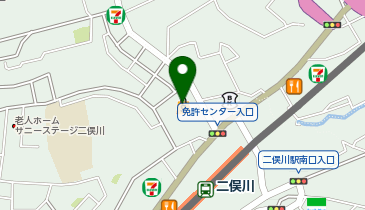 ポニークリーニング ドン・キホーテ二俣川店の地図画像