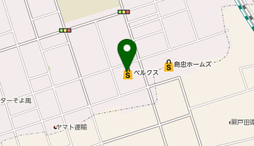 ポニークリーニング ベルクスモール浦和南店の地図画像