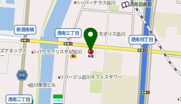 ポニークリーニング 港南店の地図画像
