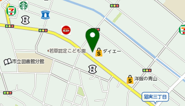 ポニークリーニング ダイエー浦安駅前店の地図画像