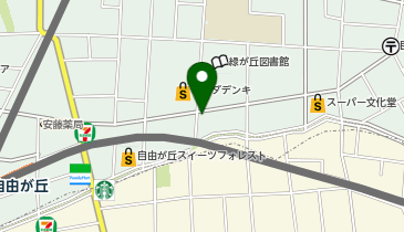 ポニークリーニング 緑が丘2丁目店の地図画像