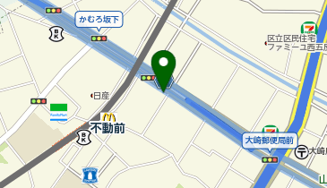 ポニークリーニング 西五反田5丁目店の地図画像