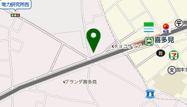 ポニークリーニング 喜多見駅前店の地図画像