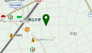 ポニークリーニング 平町店の地図画像