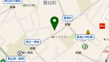 ポニークリーニング 代官山店の地図画像