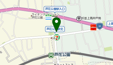 ポニークリーニング 芦花公園店の地図画像
