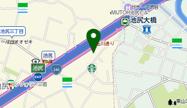 ポニークリーニング 池尻2丁目店の地図画像