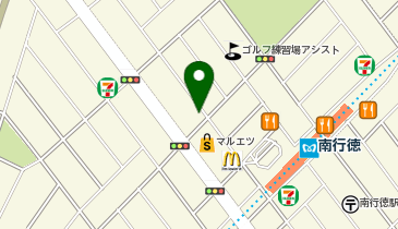 ポニークリーニング 南行徳店の地図画像