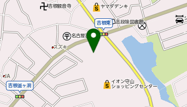 ポニークリーニング イオン守山店の地図画像