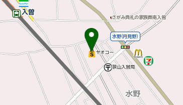 ポニークリーニング ヤオコー入曽店の地図画像