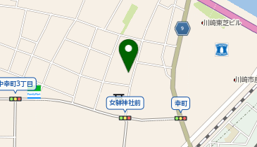 ポニークリーニング 川崎幸町1丁目店の地図画像