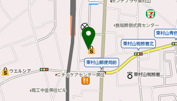 ポニークリーニング イトーヨーカドー東村山店の地図画像
