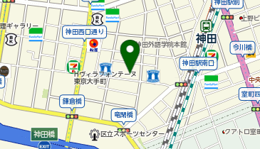 ポニークリーニング 内神田2丁目店の地図画像