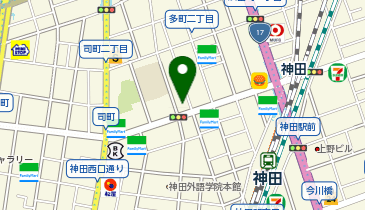 ポニークリーニング 神田多町店の地図画像