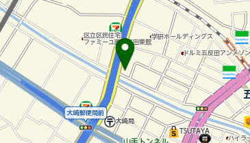 ポニークリーニング 西五反田2丁目店の地図画像