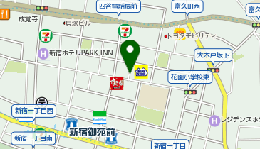 ポニークリーニング 花園通り店の地図画像