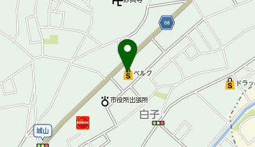 ポニークリーニング ベルク和光白子店の地図画像
