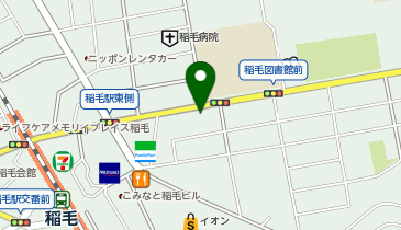 ポニークリーニング 小仲台2丁目店の地図画像