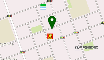ポニークリーニング パティオス6番街店の地図画像