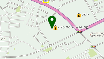 ポニークリーニング イオンタウンユーカリが丘店の地図画像