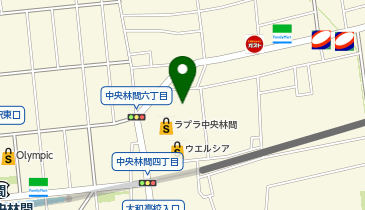 ポニークリーニング ロピア中央林間店の地図画像