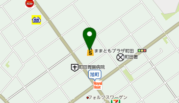 ポニークリーニング ロピア町田店の地図画像