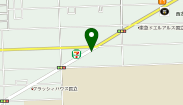 ポニークリーニング 国立富士見通り店の地図画像